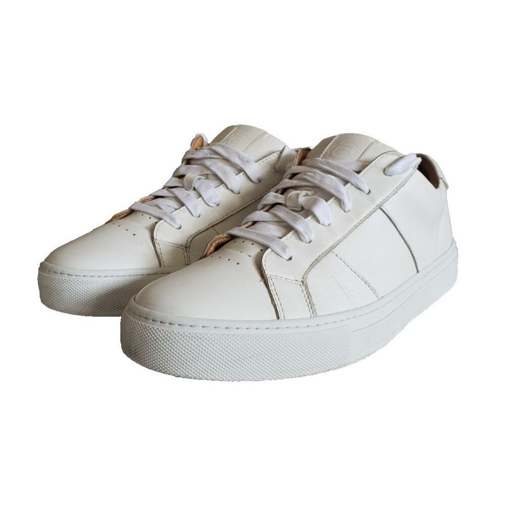GREATS Brooklyn Shoes Mens Sz 9 Regent 2.0 Casual Low Top Sneakers White Leather